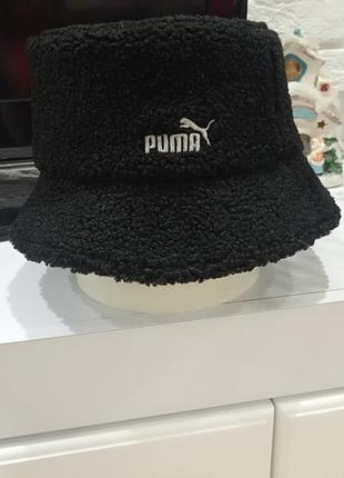 Шапка унісекс puma чорна, розмір m-l