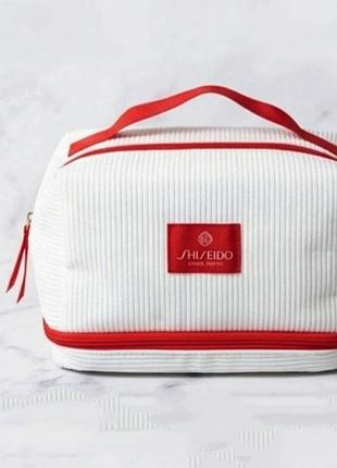 Дорожня косметичка shiseido з двома відділеннями на блискавці/0000h/
