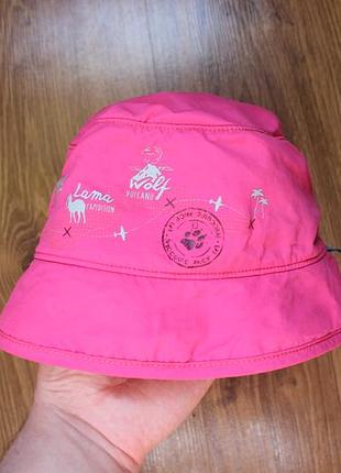 Детская панама летняя розовая jack wolfskin kids supplex р. m (51-53 см)