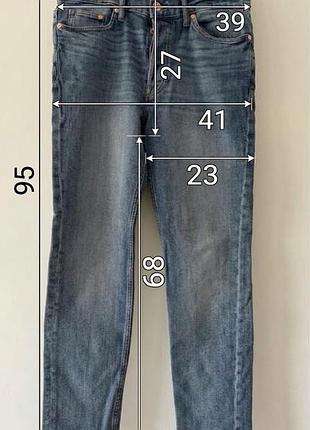 Джинси унісекс h&m  xs - s 5