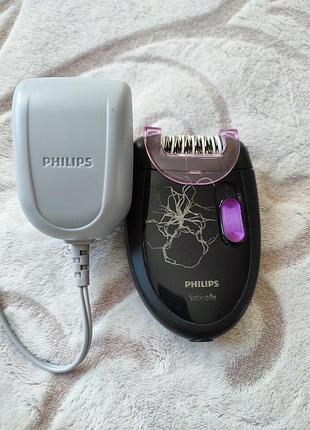 Электроэпилятор philips satinelle