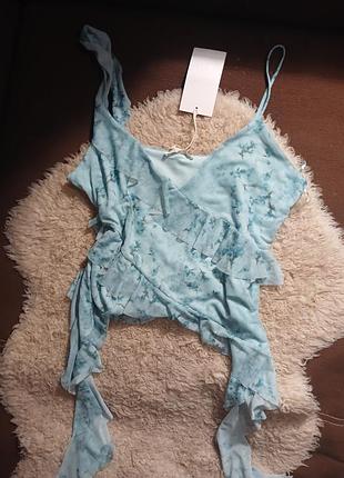 Топ zara, топ в принт