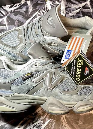 Спортивні кросівки чоловічі сірий/gray ,нат .нубук/замша ,гортекс new balance gore-tex usa made in vietnam cordura 45р/29см нові