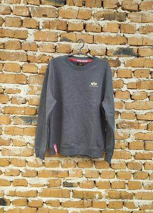 Новый свитшот alpha industries