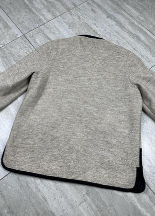 Giesswein vintage gray boiled wool jacket blazer austrian traditional піджак жакет кардиган 5