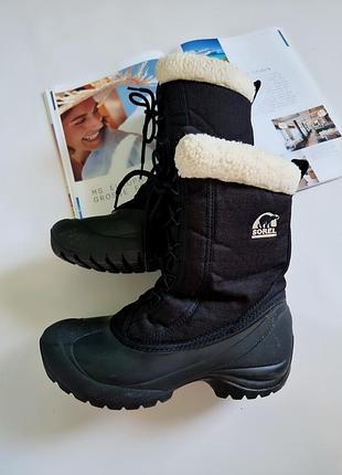 Термочоботы sorel из thinsulate сапоги р 38 24 см