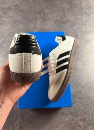 Кросівки adidas samba black white 7