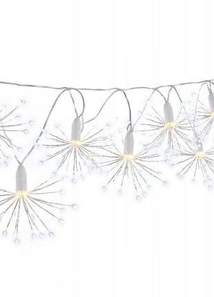 Livarno home led гірлянда 200 led, 11,8 м, холодне біле світло, таймер 6 год