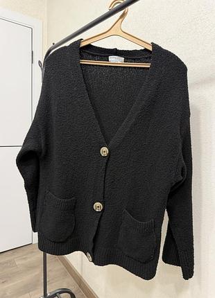 Кардиган жіночий bershka чорний s