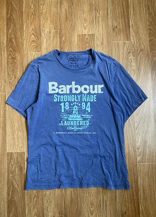Фірмова футболка barbour strongly made 1894 розмір l