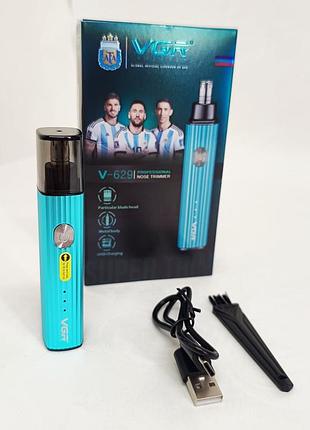 Тример для носа vgr v-629 blue 3