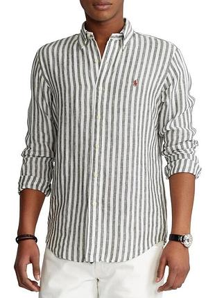 Лляна сорочка polo ralph lauren