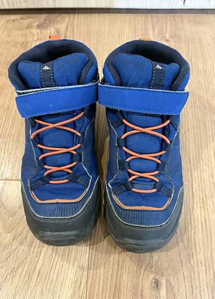 Дитячі демісезонні чоботи quechua, 33 розмір, waterproof