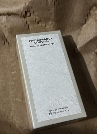 Парфуми zara fashionably london 30 ml