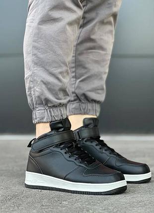 Зимові кросівки 43 чоловічі force air black / brown