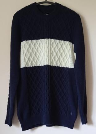 Джемпер чоловічий з рельєфною в'язкою .jack wills.s.