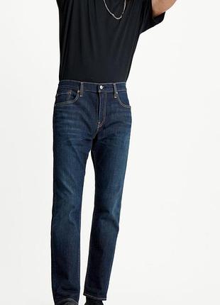 Джинси чоловічі levi's premium 32x32 темно-сині