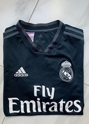 Оригінальна футбольна футболка adidas real madrid third jersey (сезон 18/19) — розмір xl (15-16y / 176 см)