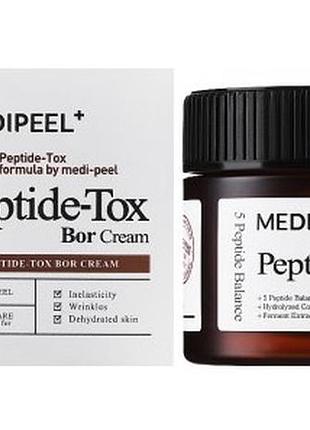 Ліфтинг-крем для обличчя з пептидним комплексом medi-peel peptide-tox bor cream 50ml