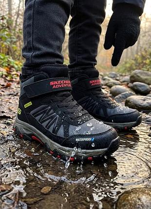 Термочеревики skechers rugged ranger storm trail (waterproof), розмір 36 (23 см)