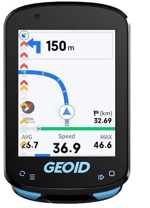 Бездротовий велокомп'ютер geoid cc600 smart gps bike computer з кольоровим hd-екраном