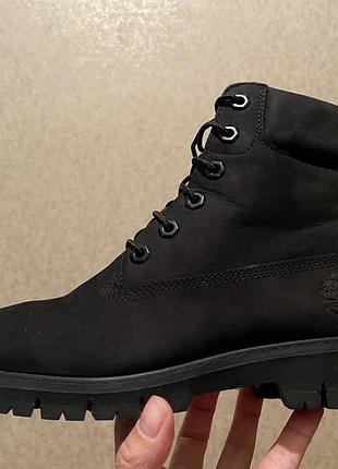 Кожаные ботинки на девочку бренда timberland оригинал