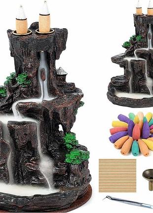Підставка для пахощів the owl blackflow incence burner димовий водоспад для ароматів