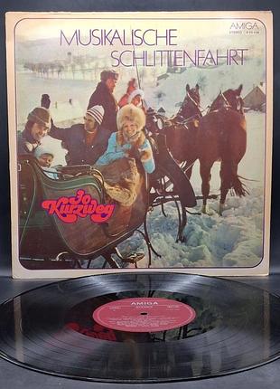 Joachim kurzweg – musikalische schlittenfahrt – 1975 / пластинка /винил /vinyl /vintage / подарок