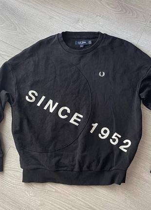 Світшот жіночий fred perry “since 1952” чорний