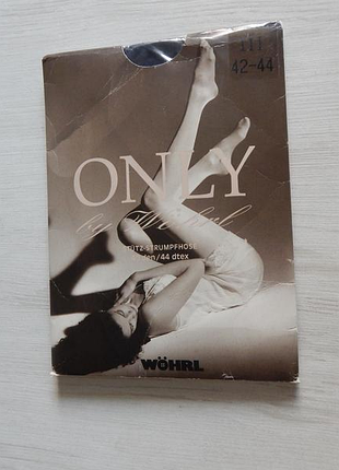 Капроновые колготы only wohrl 40ден