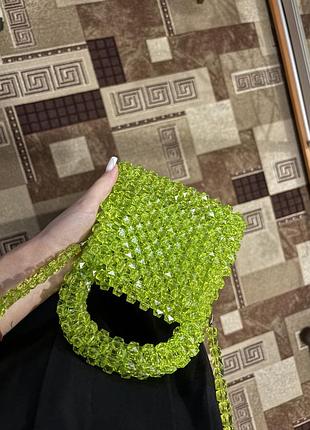 Сумочка з бусин ручної роботи | вечірня сумка | handmade