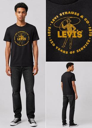 Футболка levi’s / футболка левис хлопковая с логотипом | оригинал | m l xl