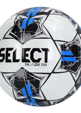 Футбольний м'яч select 4946-2 №4 чорний-синій