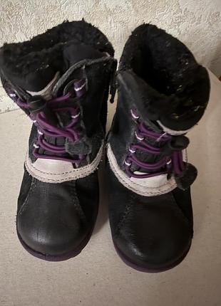 Ботинки зимние ecco gore-tex р.24 4