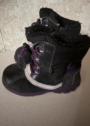 Ботинки зимние ecco gore-tex р.24 5