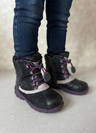 Ботинки зимние ecco gore-tex р.24 10