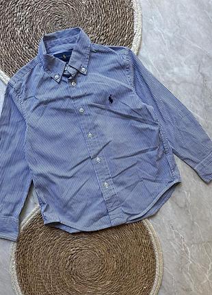 Сорочка на хлопчика 4 років в смужку polo ralph lauren