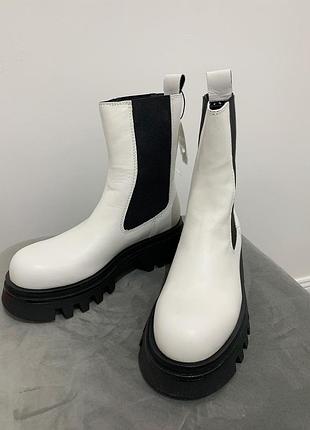 Белоснежные челси zara 3