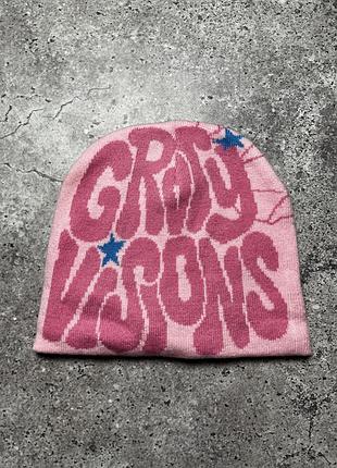 Y2k шапка crazy visions