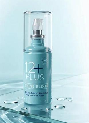 Эликсир для блеска волос unic crystal 12+ plus shine elixir, 80 мл