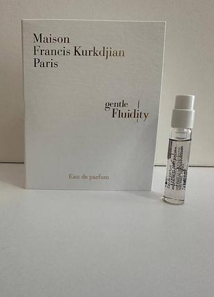 ❤️maison francis kurkdjian gentle fluidity gold, пробник, оригінал