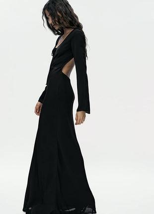 Длинное платье zara