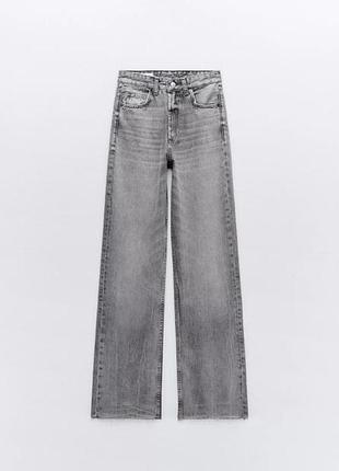 Джинси zara wight leg