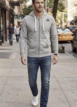 Чоловіча худі reebok на блискавці (оригінал, розмір м)