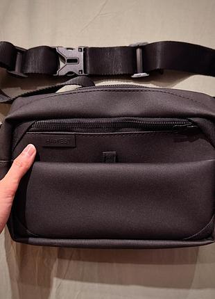 Поясна сумка harvest hip pack large матова, чорна