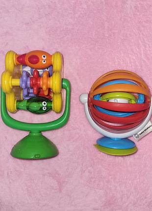 Розвиваючі іграшки унісекс baby einstein на присосці різнокольорові