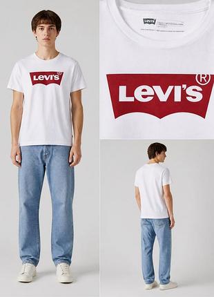 Футболка levi’s / футболка левіс бавовняна повсякденна | оригінал | m l xl
