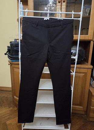 Чоловічі брюки jules slim fit чорні 45 розмір