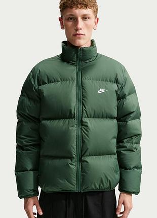 Оригинальн! сша! мужской пуховик nike club therma-fit down puffer jacket ib2975-323 новое состояние