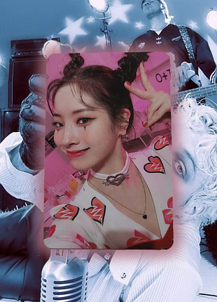 Офіційна картка дахьон dahyun twice з альбому formula of love, твайс кпоп kpop